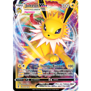 Rare Holo VMAX Jolteon VMAX 51/203 Pokemon TCG Sword & Shield Evolving Skies