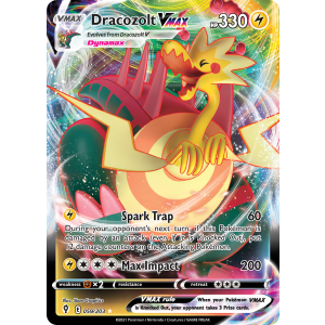 Rare Holo VMAX Dracozolt VMAX 59/203 Pokemon TCG Sword & Shield Evolving Skies