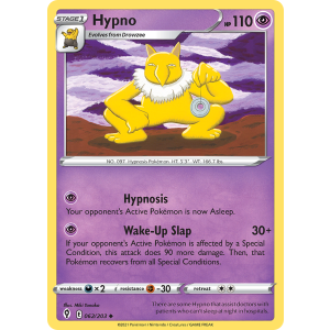 Hypno 62/203 Pokemon TCG Sword & Shield Evolving Skies