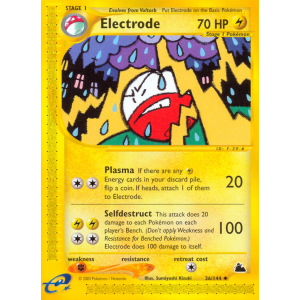 Electrode 36/144 Pokemon TCG E-Card Skyridge