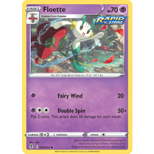 Floette 72/203 Pokemon TCG Sword & Shield Evolving Skies