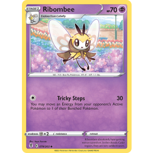 Ribombee 79/203 Pokemon TCG Sword & Shield Evolving Skies