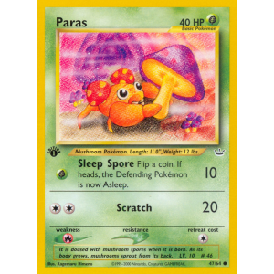 Paras 47/64 Pokemon TCG Neo Neo Revelation