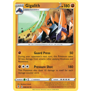 Gigalith 88/203 Pokemon TCG Sword & Shield Evolving Skies