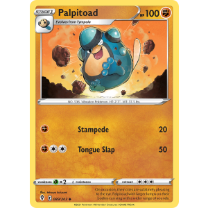 Palpitoad 89/203 Pokemon TCG Sword & Shield Evolving Skies