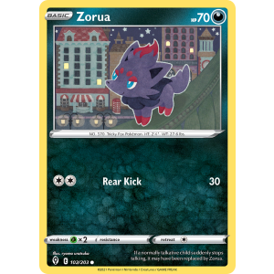 Zorua 102/203 Pokemon TCG Sword & Shield Evolving Skies