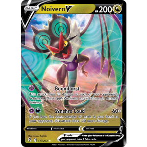 Rare Holo V Noivern V 117/203 Pokemon TCG Sword & Shield Evolving Skies