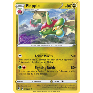 Flapple 120/203 Pokemon TCG Sword & Shield Evolving Skies