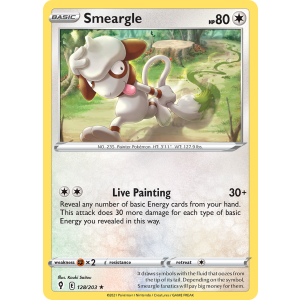 Smeargle 128/203 Pokemon TCG Sword & Shield Evolving Skies