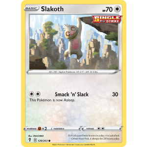 Slakoth 129/203 Pokemon TCG Sword & Shield Evolving Skies