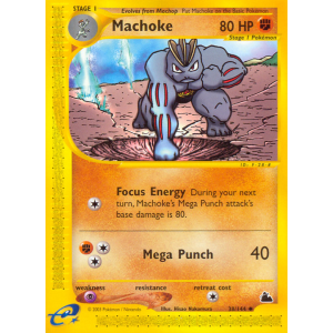 Machoke 38/144 Pokemon TCG E-Card Skyridge