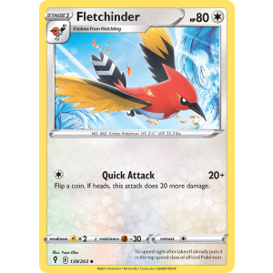 Fletchinder 139/203 Pokemon TCG Sword & Shield Evolving Skies