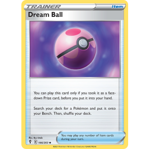 Dream Ball 146/203 Pokemon TCG Sword & Shield Evolving Skies