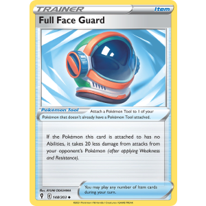 Full Face Guard 148/203 Pokemon TCG Sword & Shield Evolving Skies