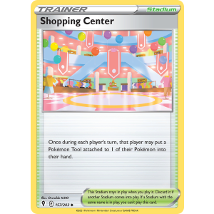 Shopping Center 157/203 Pokemon TCG Sword & Shield Evolving Skies