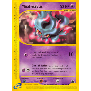 Misdreavus 39/144 Pokemon TCG E-Card Skyridge