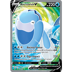 Rare Ultra Arctovish V 176/203 Pokemon TCG Sword & Shield Evolving Skies