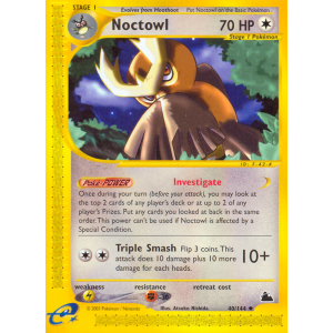 Noctowl 40/144 Pokemon TCG E-Card Skyridge