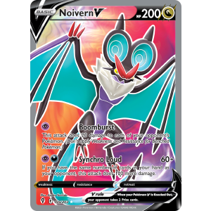 Rare Ultra Noivern V 195/203 Pokemon TCG Sword & Shield Evolving Skies