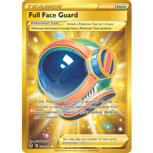 Rare Secret Full Face Guard 231/203 Pokemon TCG Sword & Shield Evolving Skies