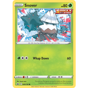 Snover 9/198 Pokemon TCG Sword & Shield Chilling Reign