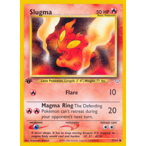 Slugma 53/64 Pokemon TCG Neo Neo Revelation