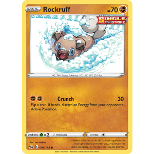 Rockruff 86/198 Pokemon TCG Sword & Shield Chilling Reign