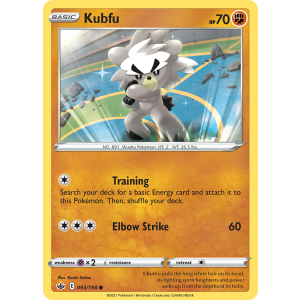 Kubfu 93/198 Pokemon TCG Sword & Shield Chilling Reign