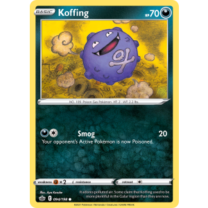 Koffing 94/198 Pokemon TCG Sword & Shield Chilling Reign