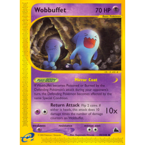 Wobbuffet 45/144 Pokemon TCG E-Card Skyridge