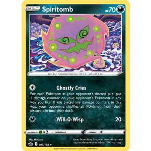 Spiritomb 103/198 Pokemon TCG Sword & Shield Chilling Reign