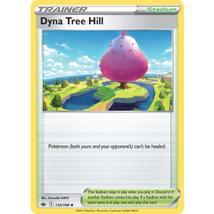 Dyna Tree Hill 135/198 Pokemon TCG Sword & Shield Chilling Reign