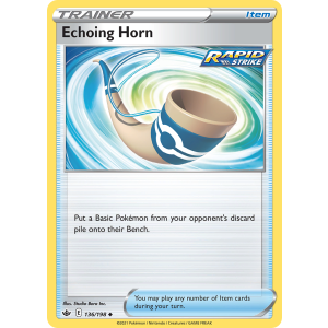 Echoing Horn 136/198 Pokemon TCG Sword & Shield Chilling Reign