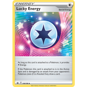 Lucky Energy 158/198 Pokemon TCG Sword & Shield Chilling Reign