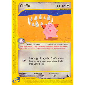 Cleffa 48/144 Pokemon TCG E-Card Skyridge