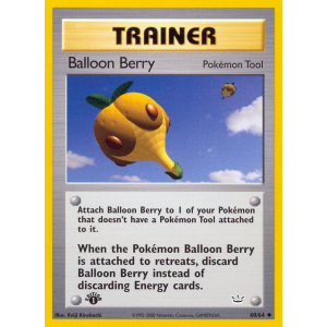 Balloon Berry 60/64 Pokemon TCG Neo Neo Revelation