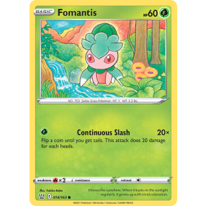 Fomantis 14/163 Pokemon TCG Sword & Shield Battle Styles