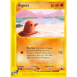 Diglett 50/144 Pokemon TCG E-Card Skyridge