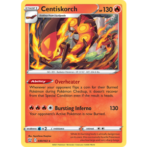 Centiskorch 30/163 Pokemon TCG Sword & Shield Battle Styles