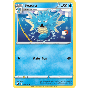 Seadra 32/163 Pokemon TCG Sword & Shield Battle Styles