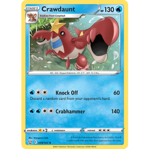 Crawdaunt 39/163 Pokemon TCG Sword & Shield Battle Styles