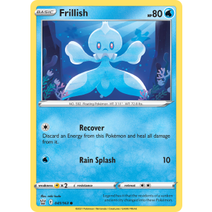 Frillish 41/163 Pokemon TCG Sword & Shield Battle Styles