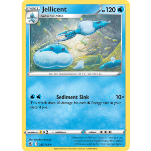 Jellicent 42/163 Pokemon TCG Sword & Shield Battle Styles