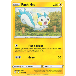 Pachirisu 49/163 Pokemon TCG Sword & Shield Battle Styles