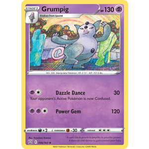 Grumpig 56/163 Pokemon TCG Sword & Shield Battle Styles