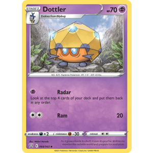 Dottler 64/163 Pokemon TCG Sword & Shield Battle Styles