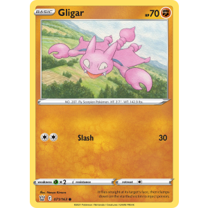 Gligar 71/163 Pokemon TCG Sword & Shield Battle Styles