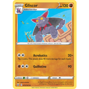 Gliscor 72/163 Pokemon TCG Sword & Shield Battle Styles