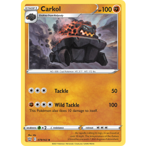 Carkol 79/163 Pokemon TCG Sword & Shield Battle Styles