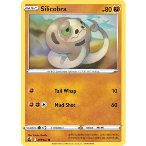 Silicobra 81/163 Pokemon TCG Sword & Shield Battle Styles